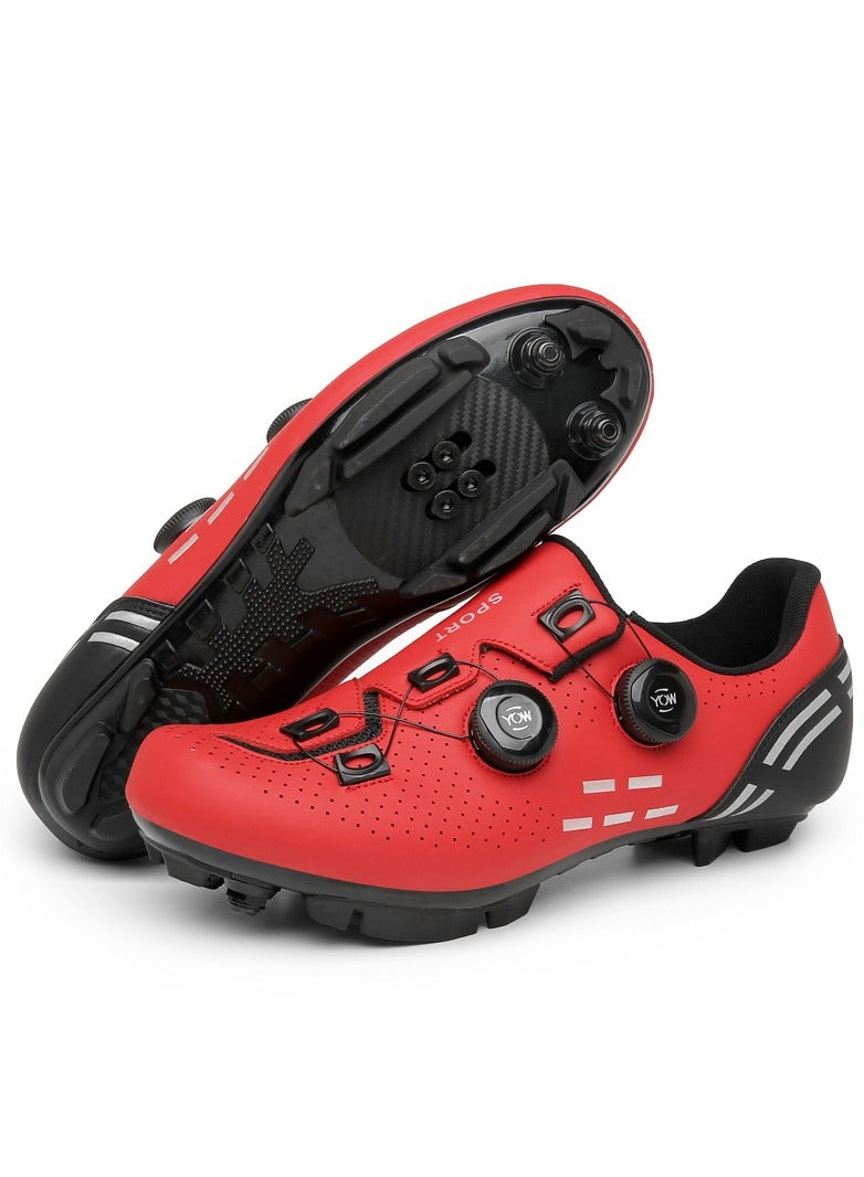 New Type of Road Bicycle Unlocking Cycling Shoes Hard Sole Mountaineering Shoes Racing Sports Shoes