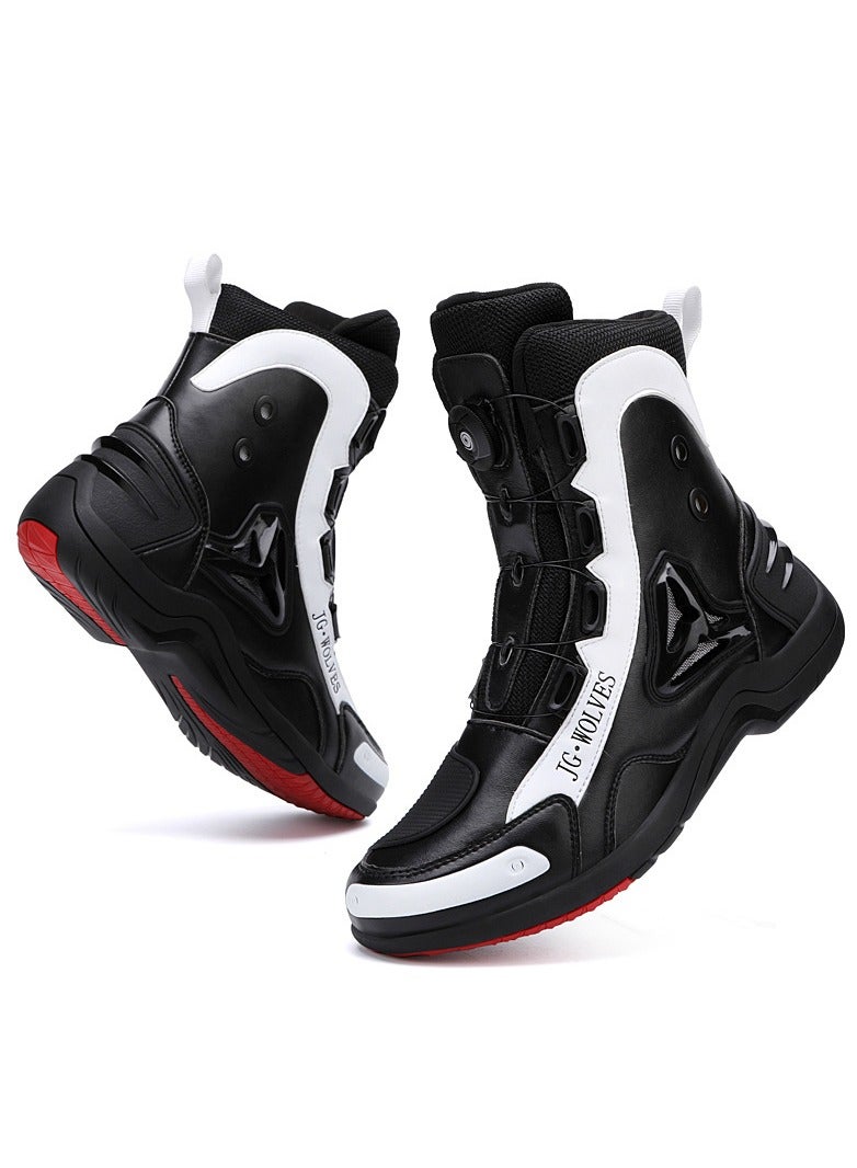 Motorcycle equipment, riding short boots, racing shoes, all season off-road motorcycle shoes