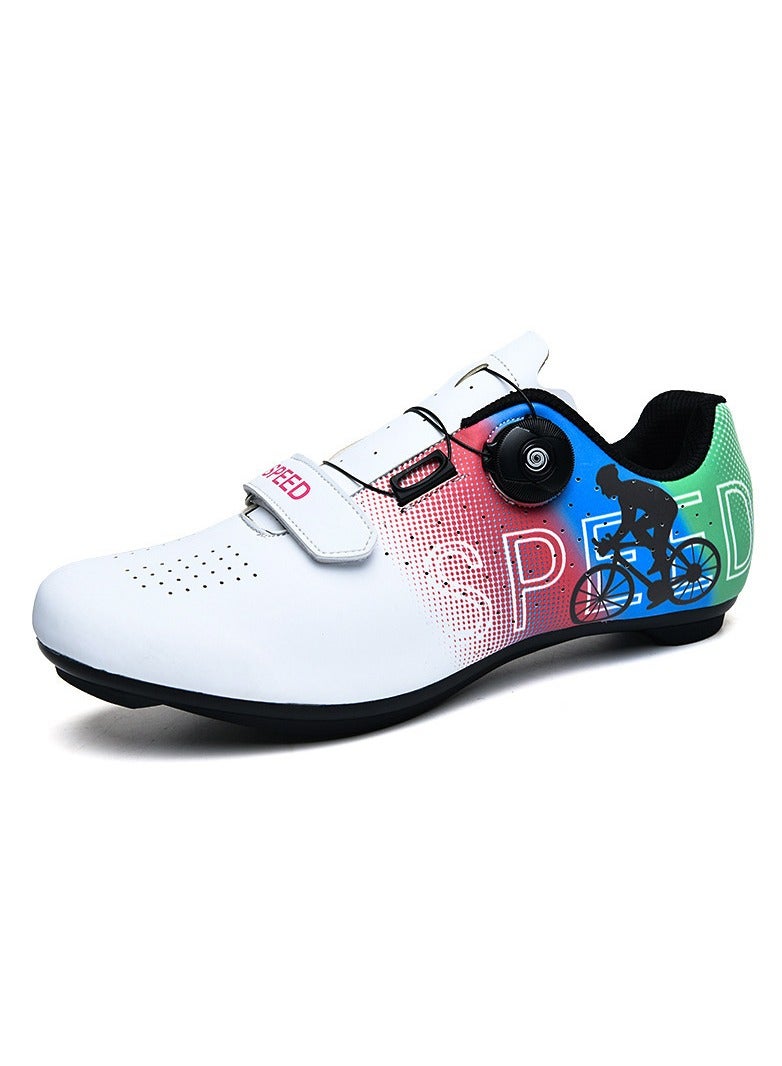 Highway mountain bike lock shoes, breathable bicycle self-locking, non lock shoes, cycling shoes