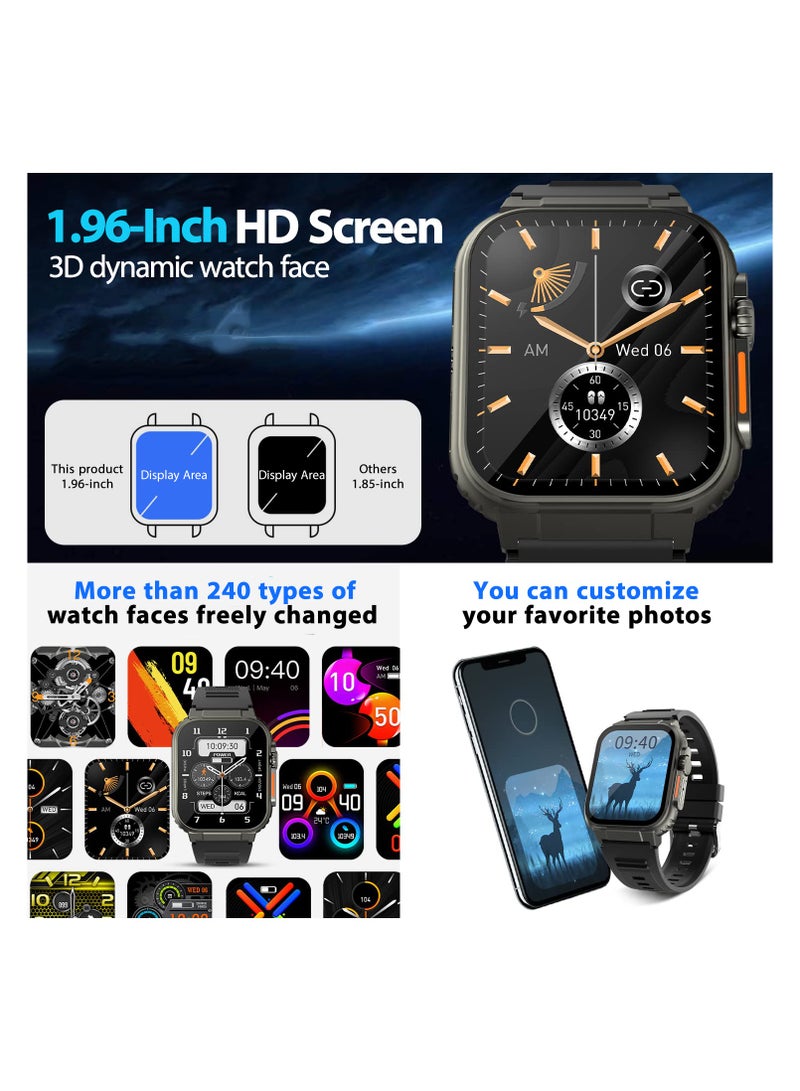 Smart Watch(Receive & Dial), 1.96