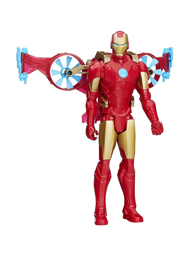 Titan Hero Series Iron Man Figure With Hover Pack