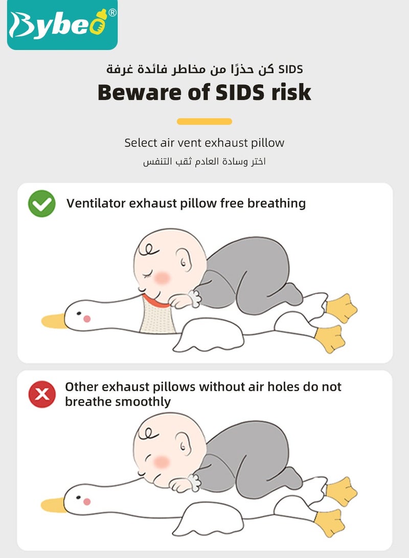 Baby Nursing Pillow, Breastfeeding Pillows for Babies, Infant Exhaust Pillow, Nursery Pillows, Newborn Soothing Doll for Sleeping and Relief of Flatulence