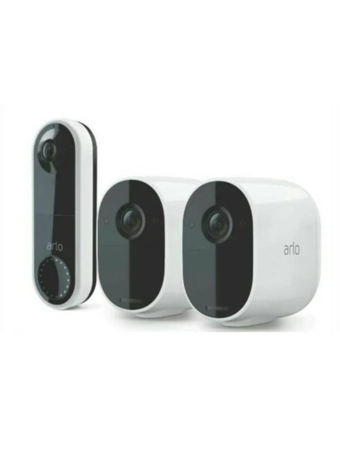 Arlo Essential Spotlight Camera With Doorbell