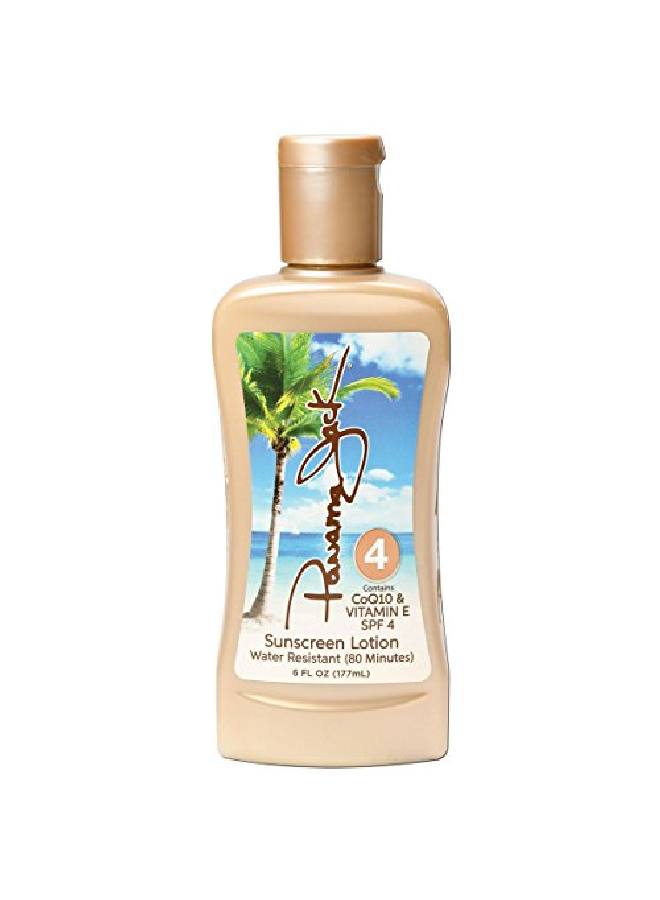 Sunscreen Tanning Lotion Spf 4 Reeffriendly Paba Paraben Gluten & Cruelty Free Antioxidant Moisturizing Formula Water Resistant (80 Minutes) 6 Fl Oz (Pack Of 1)