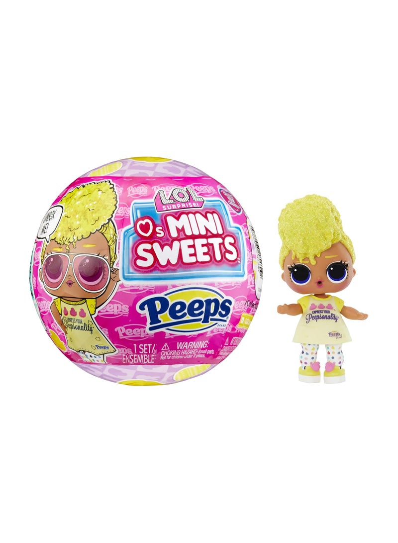LOL Surprise Loves Mini Sweets Peeps Tough Chick Spring Themed Limited Edition Collectible Doll with 7 Surprises