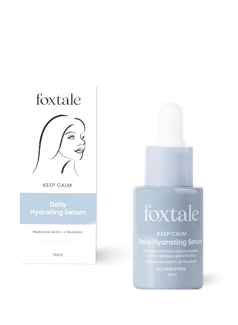 Foxtale Hyaluronic Acid Aquaporin Boosters Chamomile Extract Face Serum 30ml