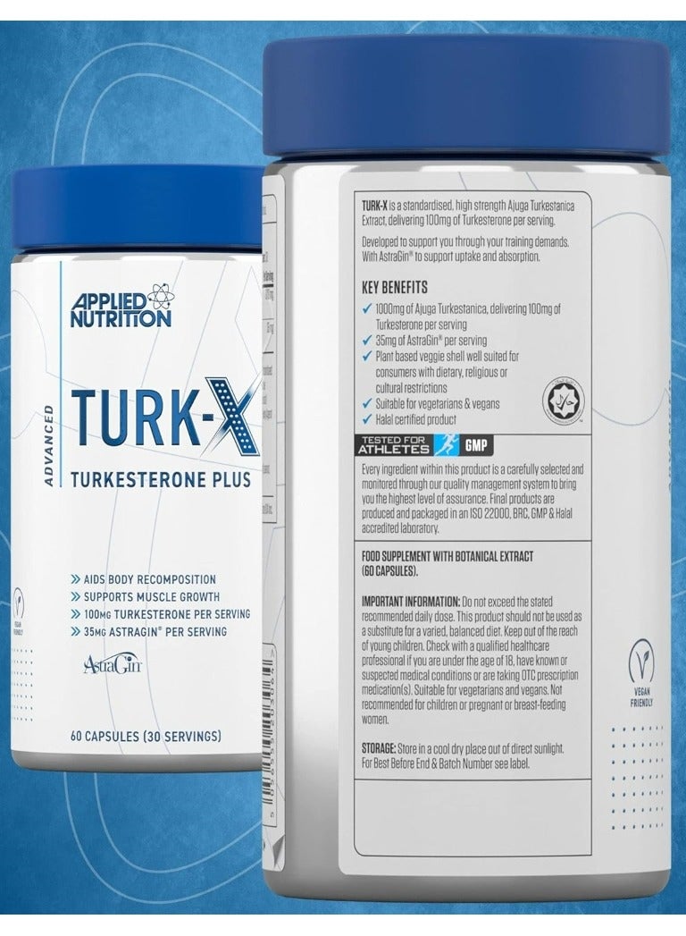 Turk-X Turkesterone Plus 60 Capsules