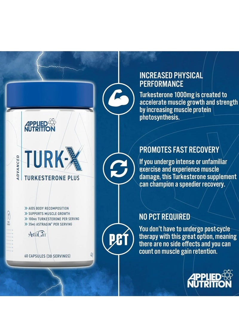 Turk-X Turkesterone Plus 60 Capsules