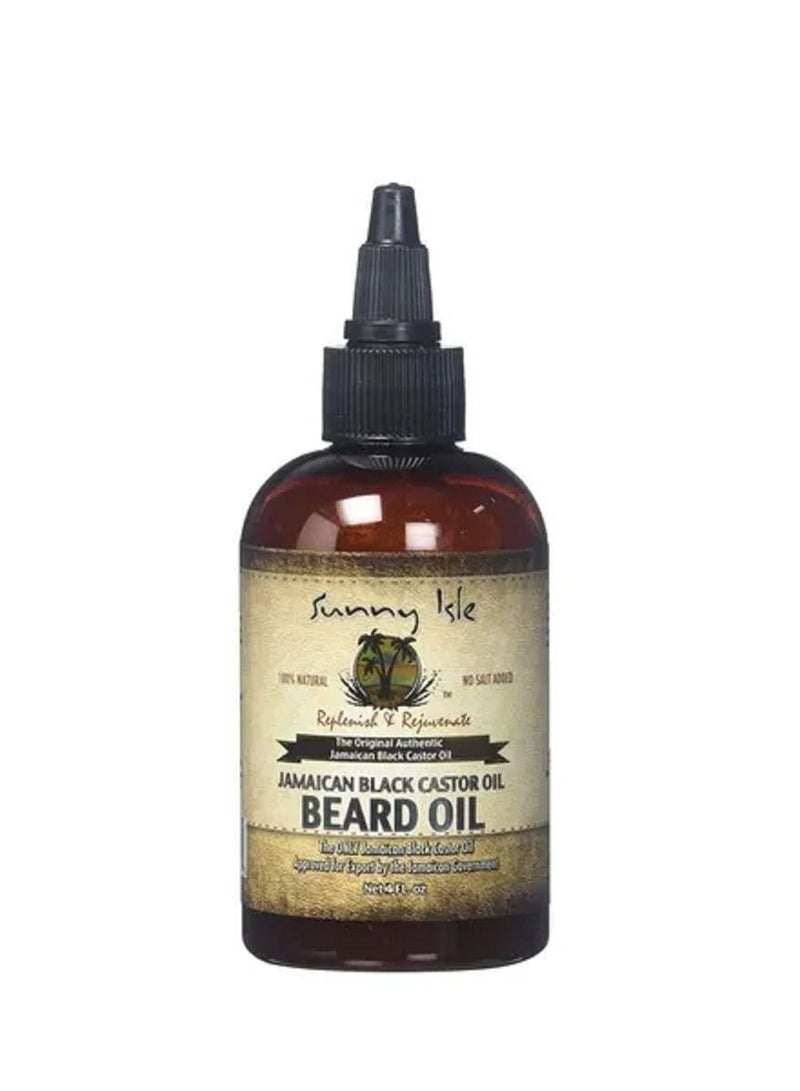 Jamaican Black Castor Beard Oil 4ounce