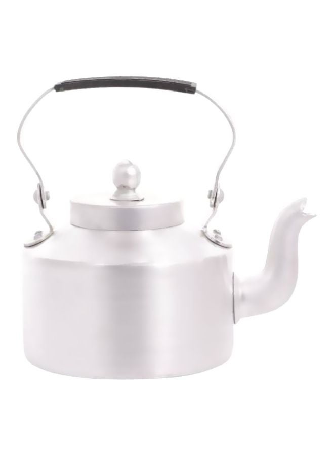 Aluminium Kettle With Lid Silver 2.25Liters