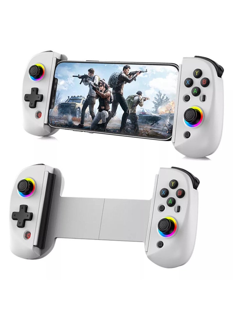 D8 Telescopic Mobile Phone Gamepad Bluetooth-Compatible5.2 Wireless Game Controller Joystick for Android IOS Ps3 Ps4 Switch PC