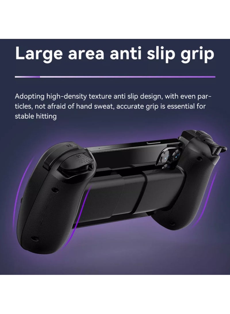 D8 Telescopic Mobile Phone Gamepad Bluetooth-Compatible5.2 Wireless Game Controller Joystick for Android IOS Ps3 Ps4 Switch PC