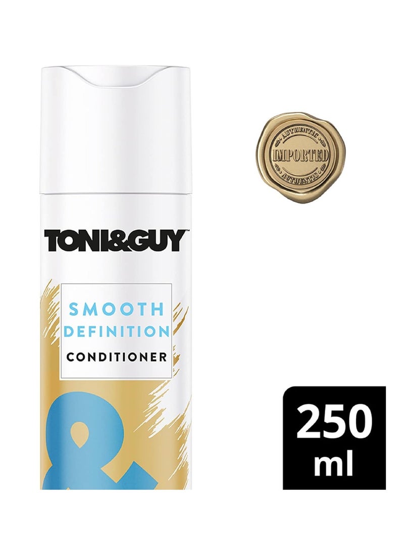 Toni and Guy Smooth Definition Hair Conditioner for Dry Hair 250 ml