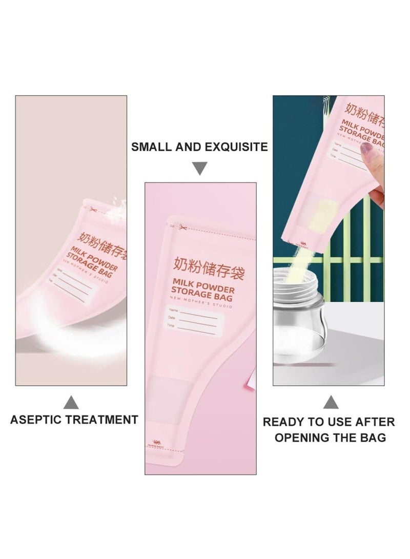 Portable Milk Powder Storage Bag, Outdoor Fresh Keeping Home Pouch Supplies Preservation Freezer Pouches Sealed for Long Formula Disposable Container Breast Term Breastmilk 30pcs
