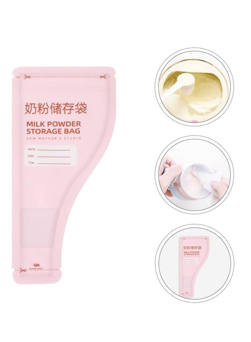 Portable Milk Powder Storage Bag, Outdoor Fresh Keeping Home Pouch Supplies Preservation Freezer Pouches Sealed for Long Formula Disposable Container Breast Term Breastmilk 30pcs