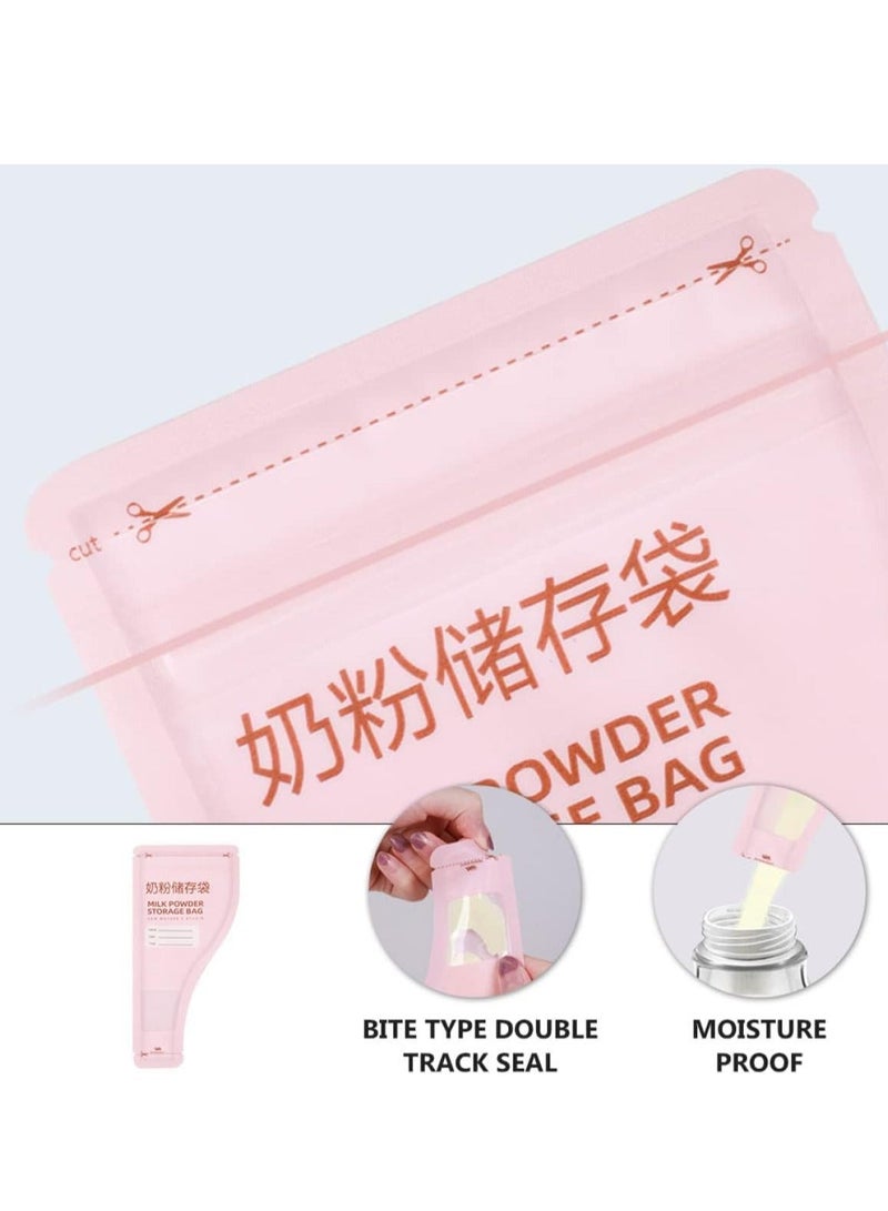 Portable Milk Powder Storage Bag, Outdoor Fresh Keeping Home Pouch Supplies Preservation Freezer Pouches Sealed for Long Formula Disposable Container Breast Term Breastmilk 30pcs