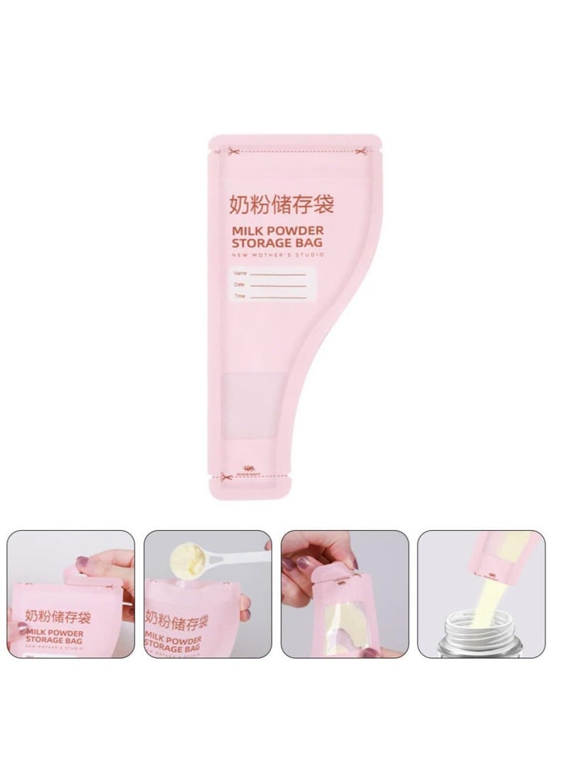 Portable Milk Powder Storage Bag, Outdoor Fresh Keeping Home Pouch Supplies Preservation Freezer Pouches Sealed for Long Formula Disposable Container Breast Term Breastmilk 30pcs