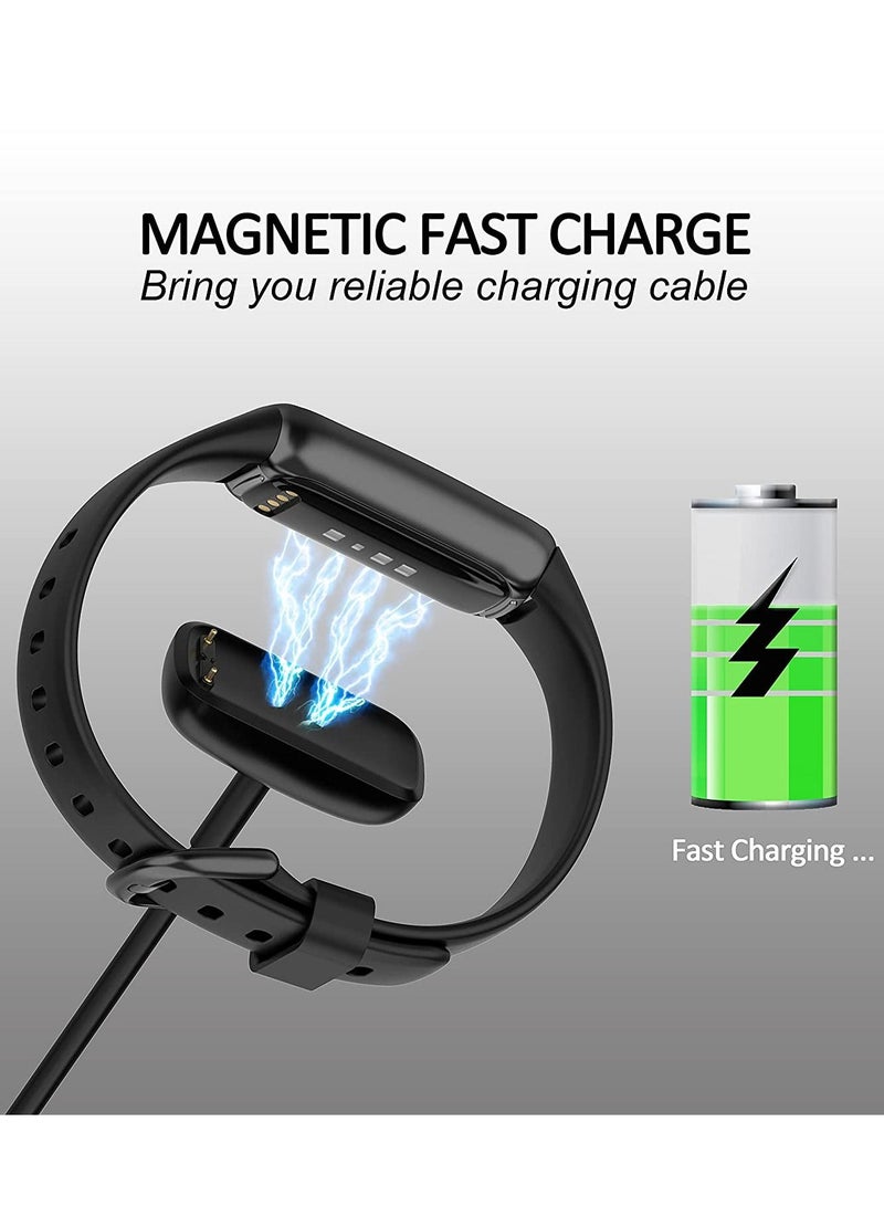 Charger Cable for Fitbit Luxe Fitness Tracker Charge 5 Replacement Smartwatch USB Charging Cord 3.3Ft