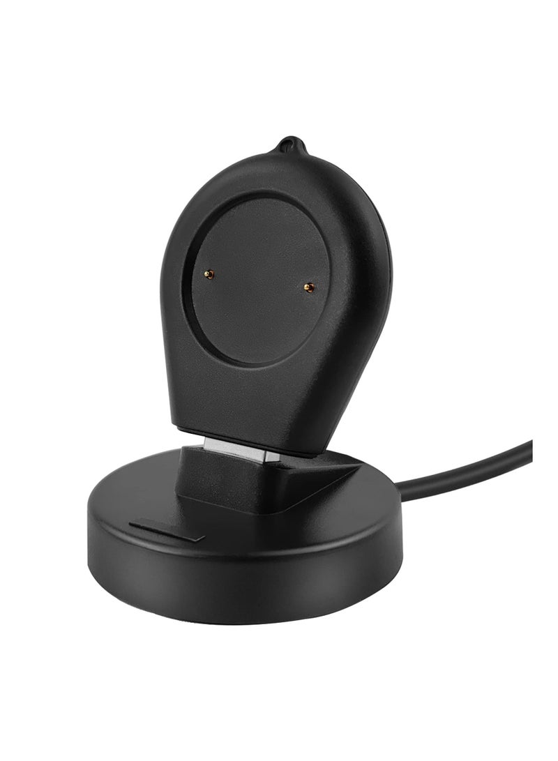 Replacement Charger Cable Compatible with Amazfit GTR 4, 3, 3 Pro, GTS 3,Portable Cordless Magnetic USB Dock,Charger Stand for Watch
