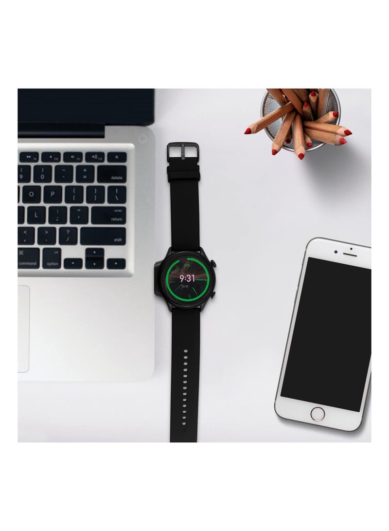 Replacement Charger Cable Compatible with Amazfit GTR 4, 3, 3 Pro, GTS 3,Portable Cordless Magnetic USB Dock,Charger Stand for Watch