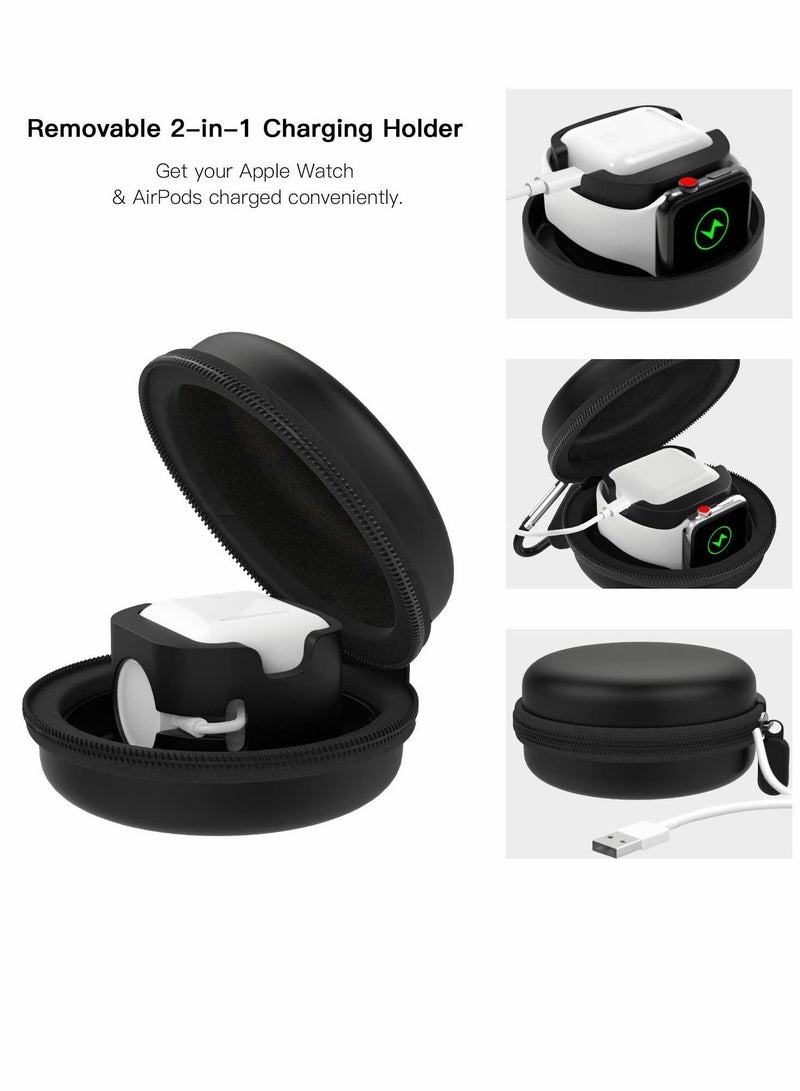 iWatch Storage Box Case Cover Portable Protective Travel Bag Fit Pro/3/2/1 Charging Station Dock