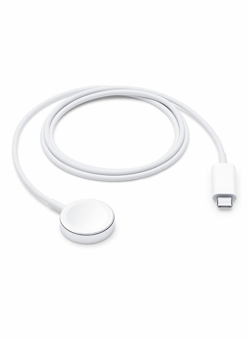 Upgraded for Apple Watch Magnetic Fast Charger to USB-C Cable (1m/Portable) Wireless Charging Compatible with Series 8/7/6/SE/5/4/3/2/1