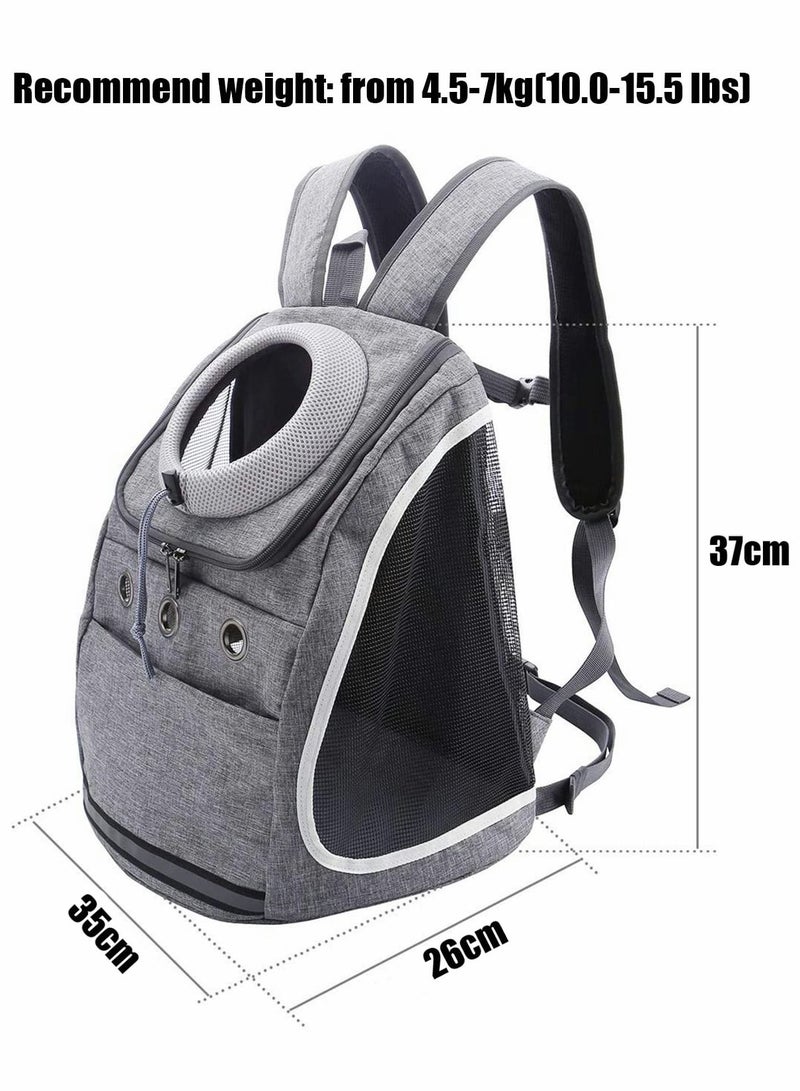 Pet Carrier Backpack for Small Dogs & Cats, Puppy Travel Front Bag