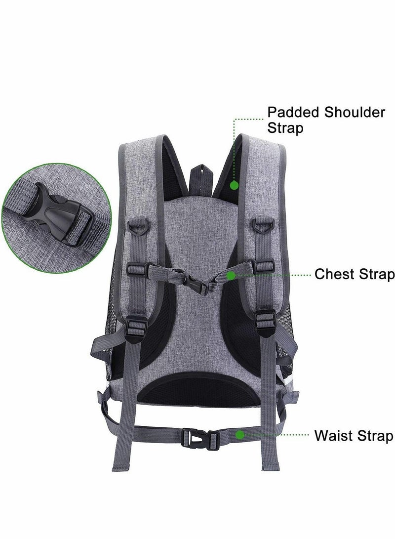 Pet Carrier Backpack for Small Dogs & Cats, Puppy Travel Front Bag