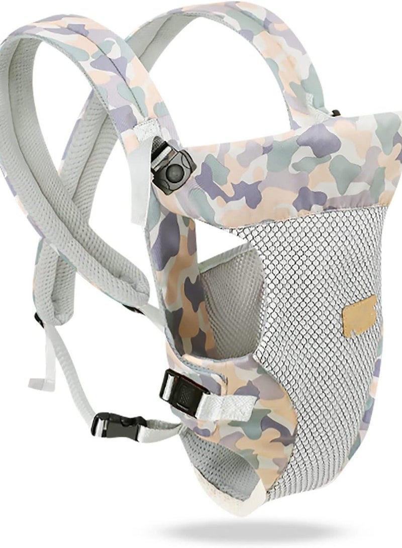 Baby Carrier, Lightweight Breathable 4-in-1 Infant Convertible Front and Back Child Carrier Backpack, Multi-Function for Newborn Toddler 0 to 36 Months