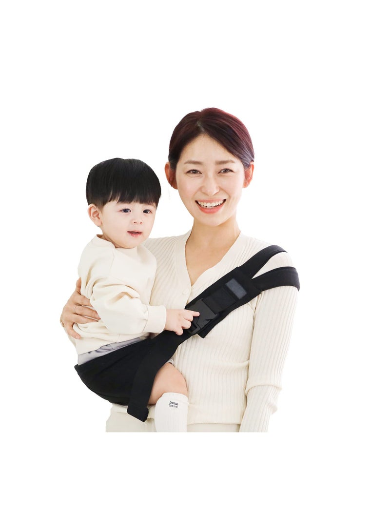 Portable Toddler Carrier, Sling, Cotton Baby Compact hipseat, Infants to 44 lbs Toddlers, Sleep, Adjustable Child Half Wrapped Sling with Anti-Slip Particles