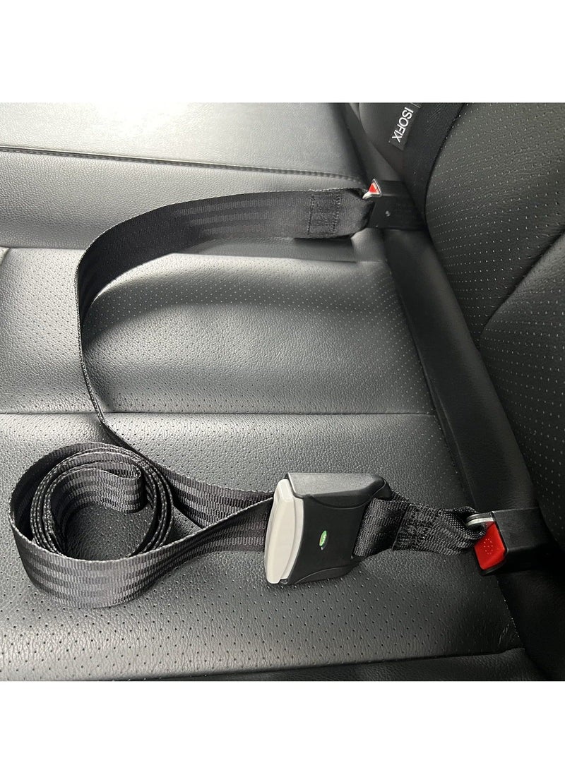 Seat Straps for General ISOFIX, Baby Car Fixing Adjustable with Latch Interface 1Pcs