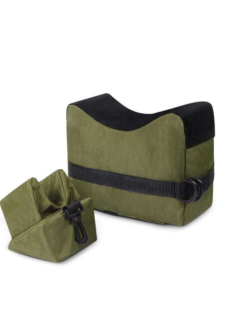 Outdoor Rest Bags, Target Sports Bench Front Rear Support SandBag Stand Holders with 600 Denier Polyester Durable Construction and Water Resistance for Photography 2Pack
