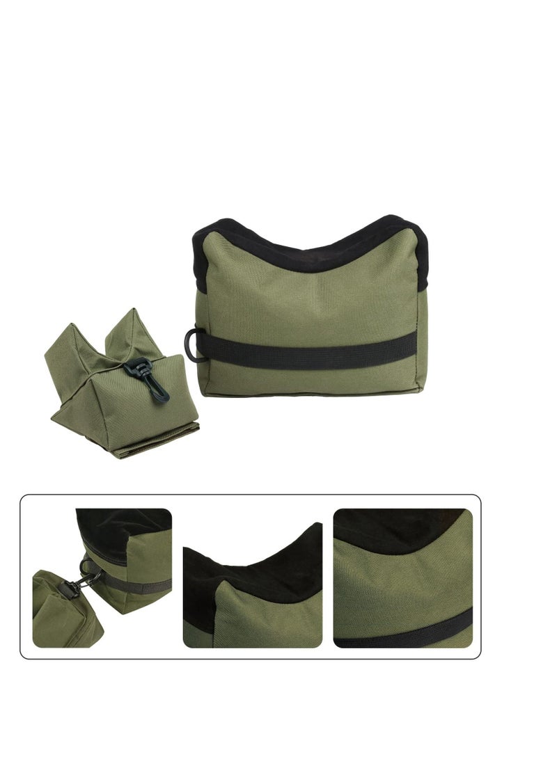 Outdoor Rest Bags, Target Sports Bench Front Rear Support SandBag Stand Holders with 600 Denier Polyester Durable Construction and Water Resistance for Photography 2Pack