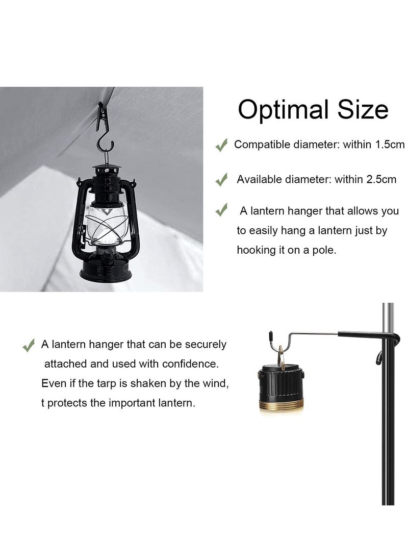 4 Pcs Tent Canopy Clip Light Hooks Clothespin Multifunctional Outdoor Camping Equipment Accessories