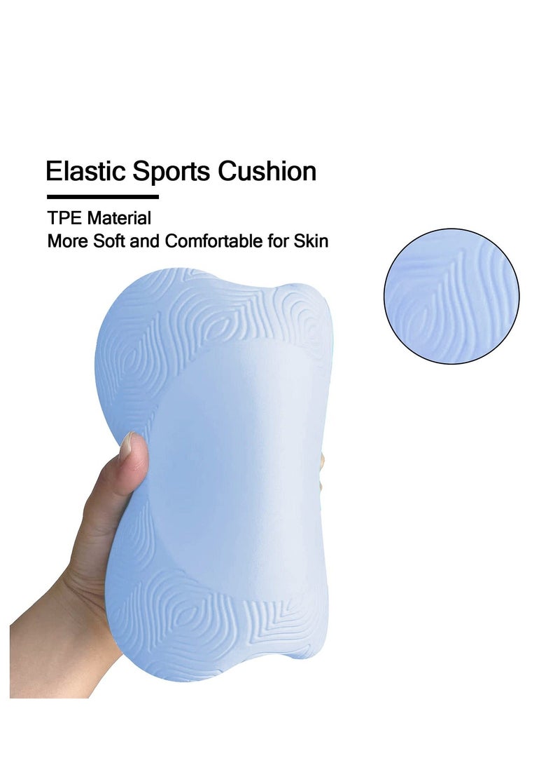 Yoga Knee Pad, Anti Slip Foam Kneeling 2PCS Thick Exercise Workout Pad for Women and Men, Sports Balance Cushion Protecting Knee, Elbow, Hand