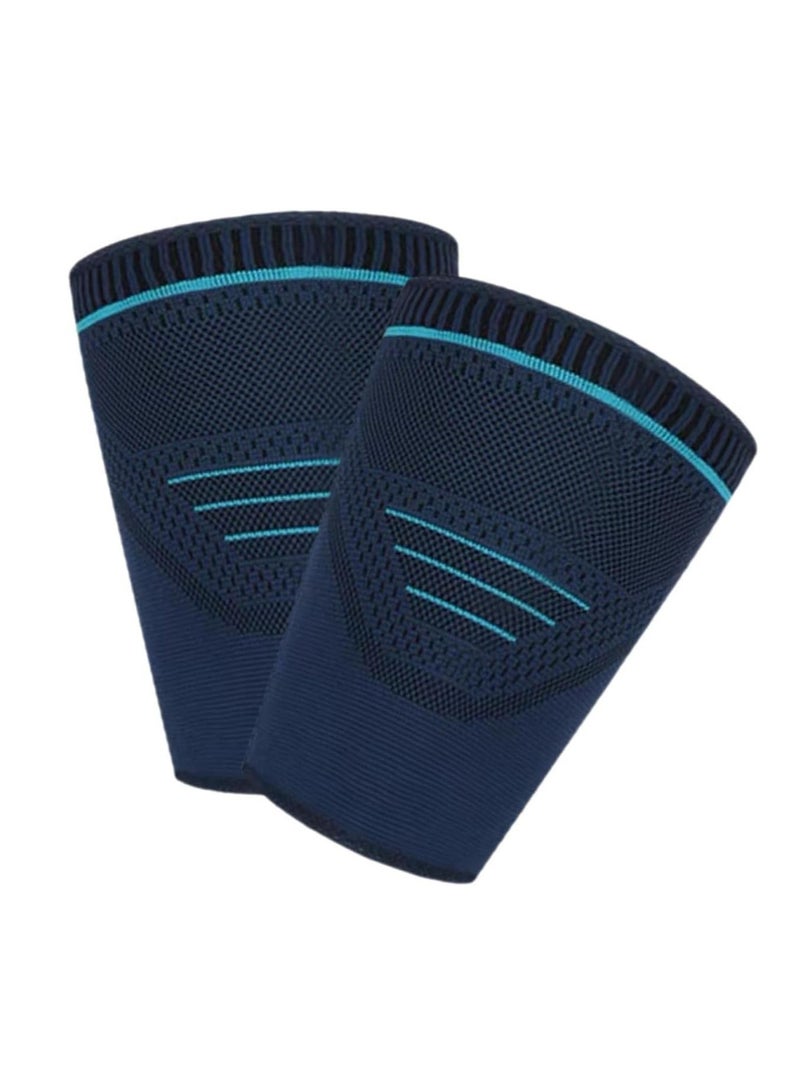 2pcs Thigh Protector, Support Brace, Leg Sleeves for Men Basketball Bike Mount, Adjustable Brace Quadriceps and Wraps, Unisex Breathable Neoprene Non-Slip Hamstring Compression