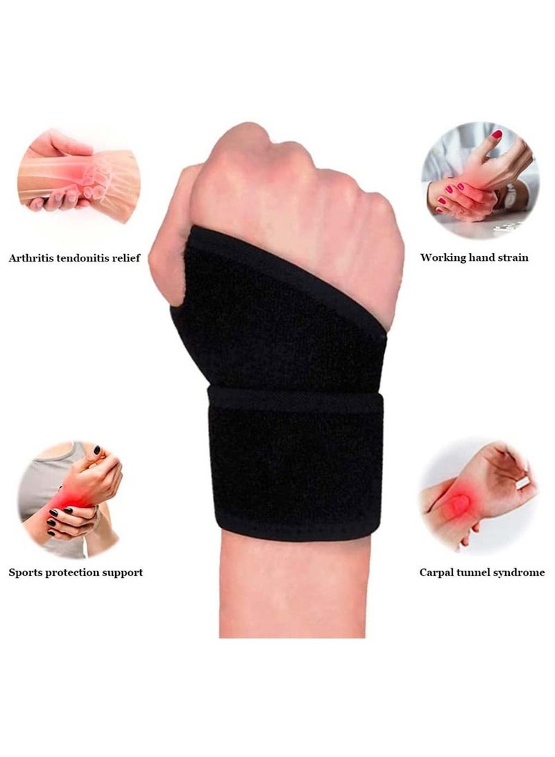 Hand Weights For Women Adjustable Wrist Support Breathable Braces Provide for Fitness Bench Press Weight Lifting One Size Fits Left or Right