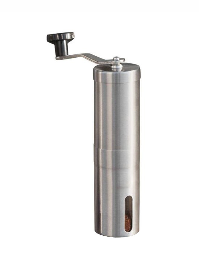 Manual Coffee Grinder Silver 23centimeter