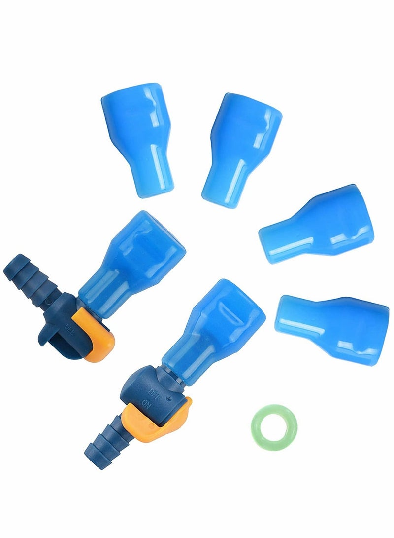 Hydration Silicone Nozzle Circulating Food Grade Mouthpiece Bite Valve Replacement Mouthpiece, Bag Kit, Fits Most Brands