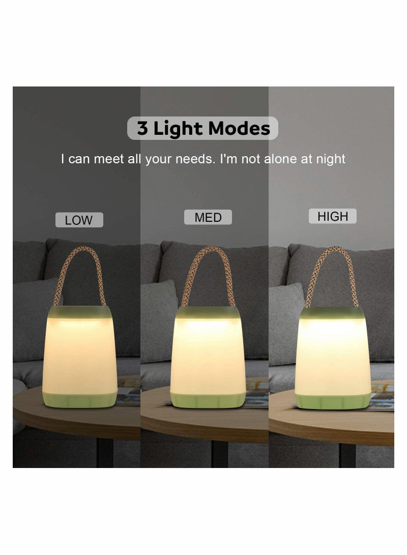 LED Camping Light 2 Pack Portable Tent Lantern 3 Modes for Backpacking Hiking Emergency Battery Powered Lamp Outdoor and Indoor