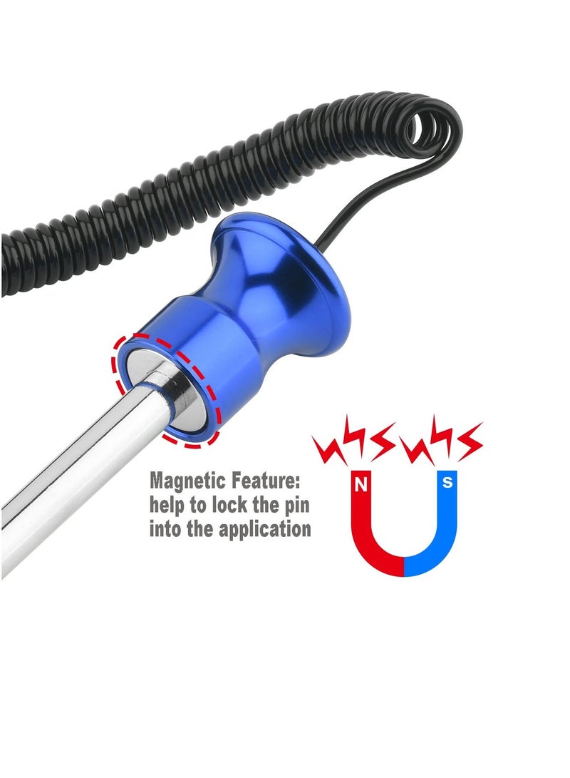 Universal Weight Stack Pin with Lanyard and 4