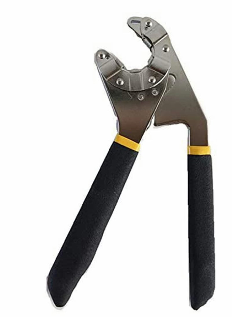 8 Inch Opening Magic Manual Quick Adjustable Wrench Can Clamp the External Hexagonal Hardware Multi-function Tools