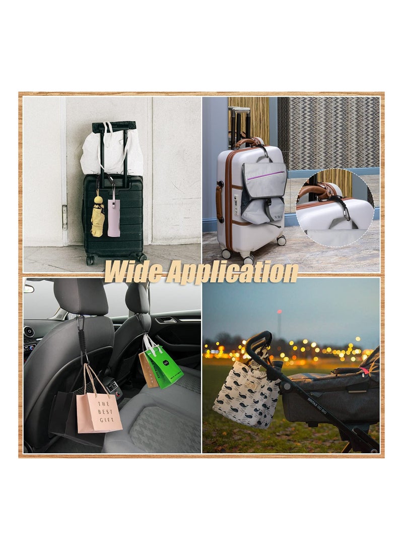 Paracord Keychain Braided Lanyard Clips for Keys Clip Water Bottle Backpack Tools with Carabiner
