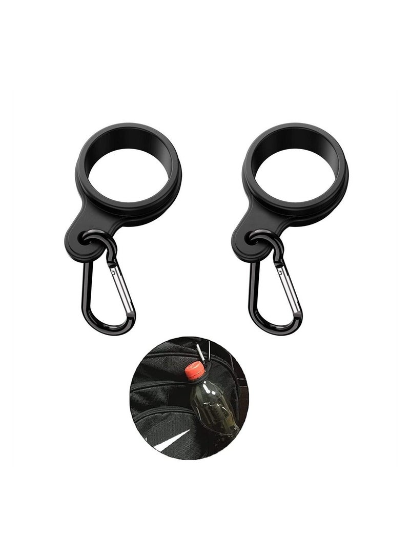 Silicone Water Bottle Buckle, 6 Pcs Clip, Portable Backpack Carabiner Outdoor Hanging Strap for Camping Hiking Traveling Mountain Climbers