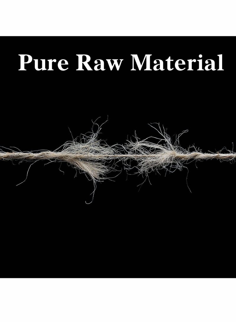 Natural Jute Rope-Jute Rope, Durable Heavy Craft Rope-Used For Plants, Gift Packaging, Art Decoration, Packaging Rope Home Decoration (Diameter 2mm, Length 100m)
