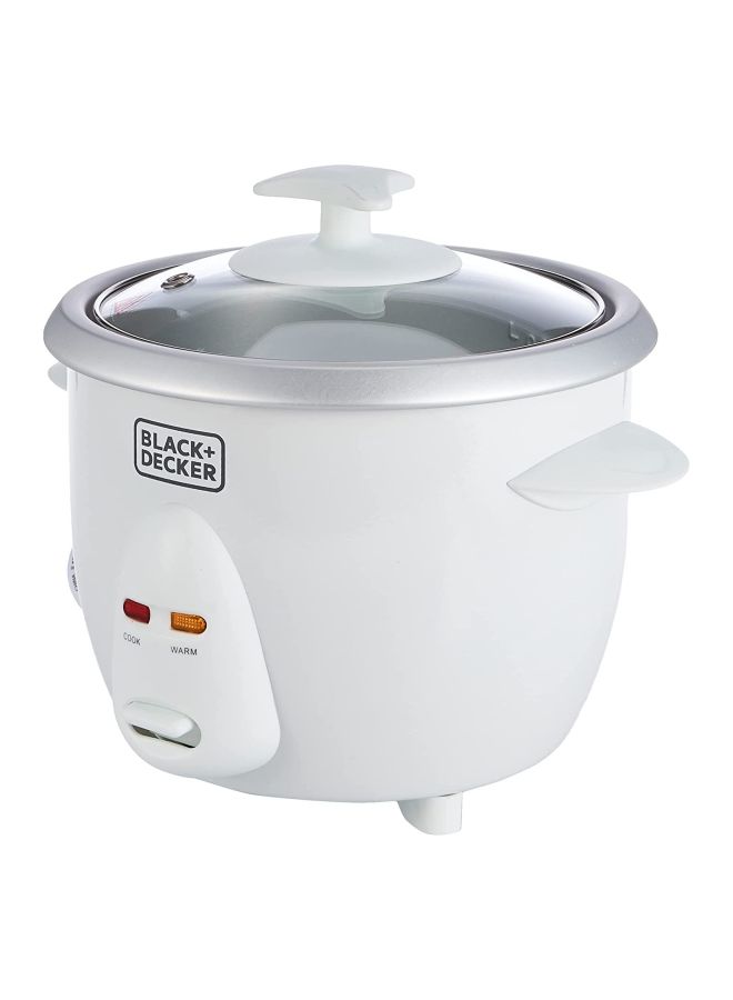 Cup Rice Cooker 0.6 L 350.0 W RC650 White/Silver/Clear