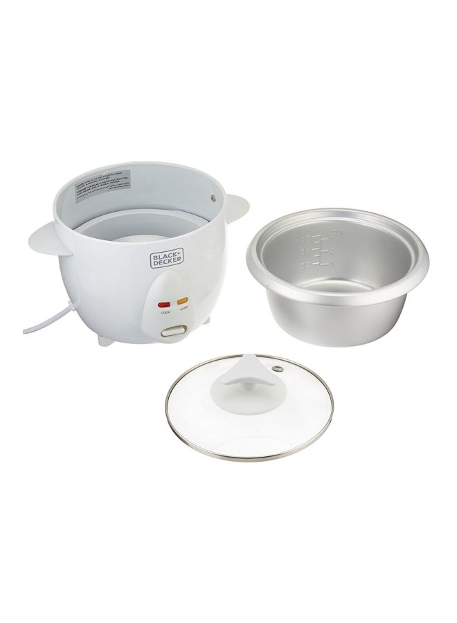 Cup Rice Cooker 0.6 L 350.0 W RC650 White/Silver/Clear