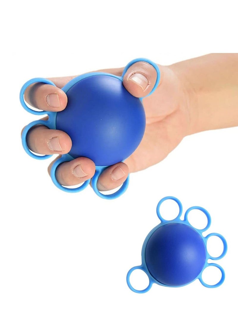 Hand Exerciser Grip Strengthener Therapy Squeeze Exercise Stress Ball Forearm for Arthritis Carpal Tunnel Finger Strengtheners Guitar Rock Climbing Relief