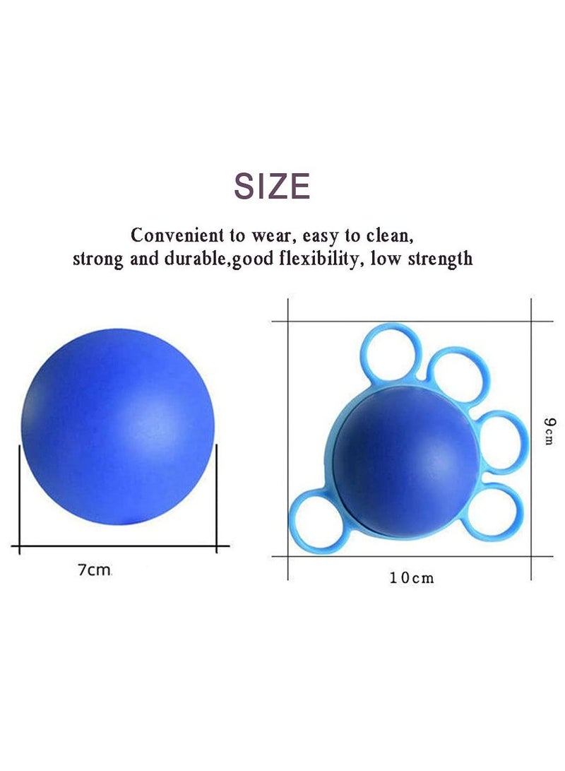 Hand Exerciser Grip Strengthener Therapy Squeeze Exercise Stress Ball Forearm for Arthritis Carpal Tunnel Finger Strengtheners Guitar Rock Climbing Relief