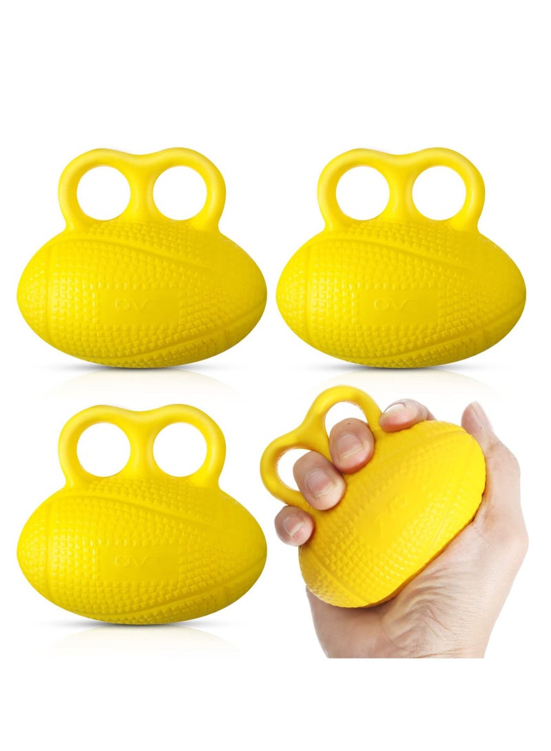 Hand Exercisers for Strength 2 Finger Ball Exerciser Squeeze Physical Grip Strengthener Adult Men Women Training 3 Pcs